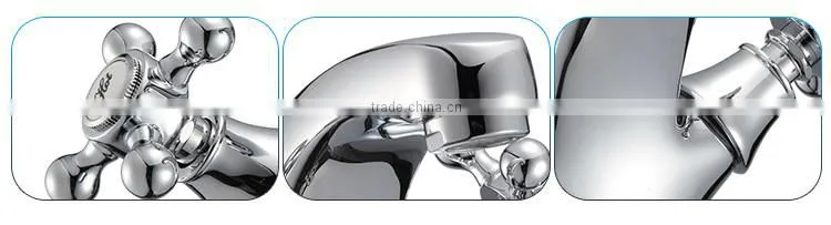 USA Designed Double Lever Bathroom Mixer Tap