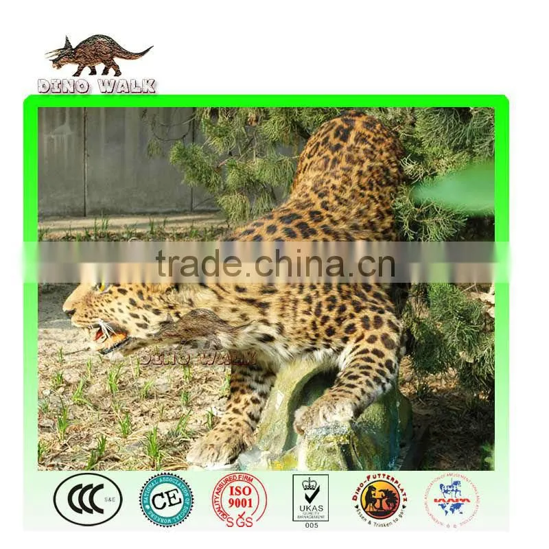 Vivid Lifelike Animatronic Emulation Realistic Robotic Leopard