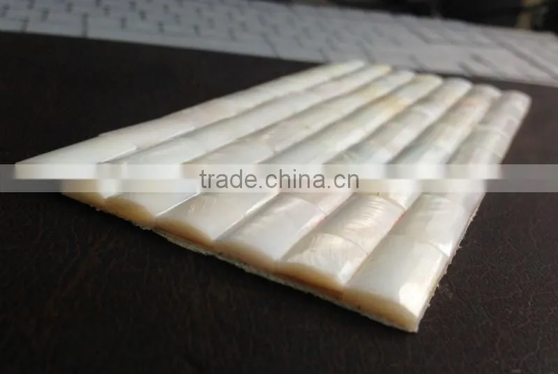 70x160mm white mother of pearl shell border