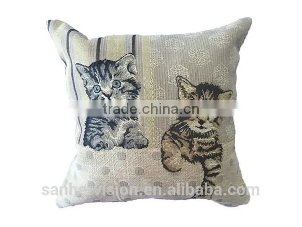 Polyester Printed Animal Cushion Cover