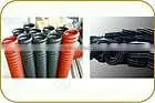 PE carbon spiral reinforcing pipe system line
