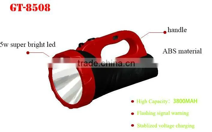 most powerful rechargeable outdoor led flashlight