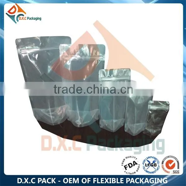 Customzied Order Stand Up Aluminum Laminated Foil Pouch