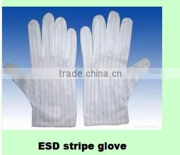 ESD Glove Without Sulfur (factory direct sale) 'J"