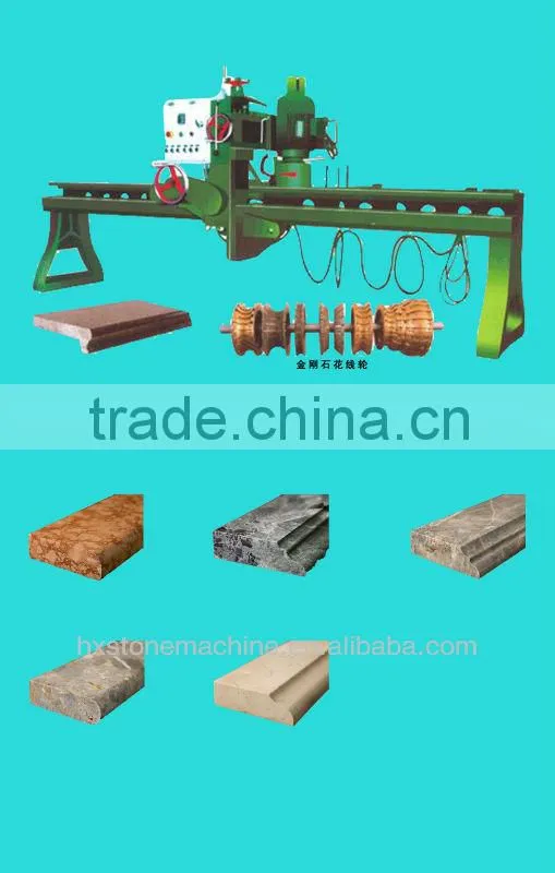 Stone edge profile router machine stone edge profile making machine