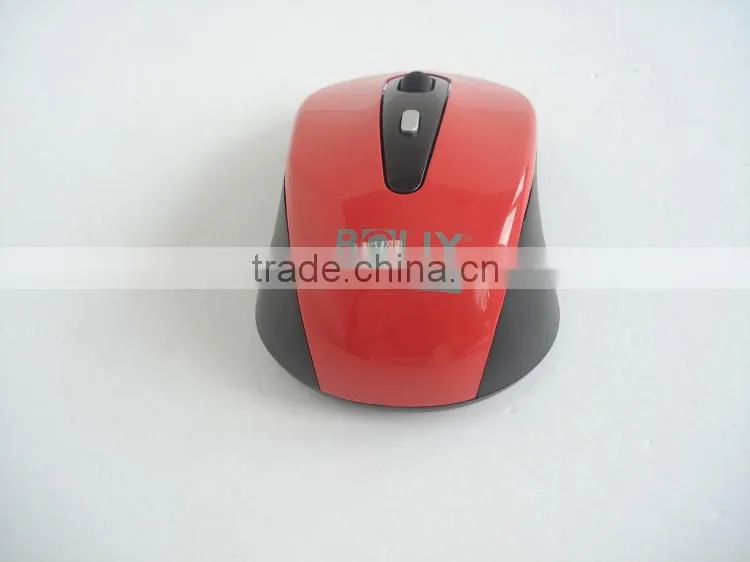 Cheap model 2.4G cordless optical gift mouse with usb mini receiver
