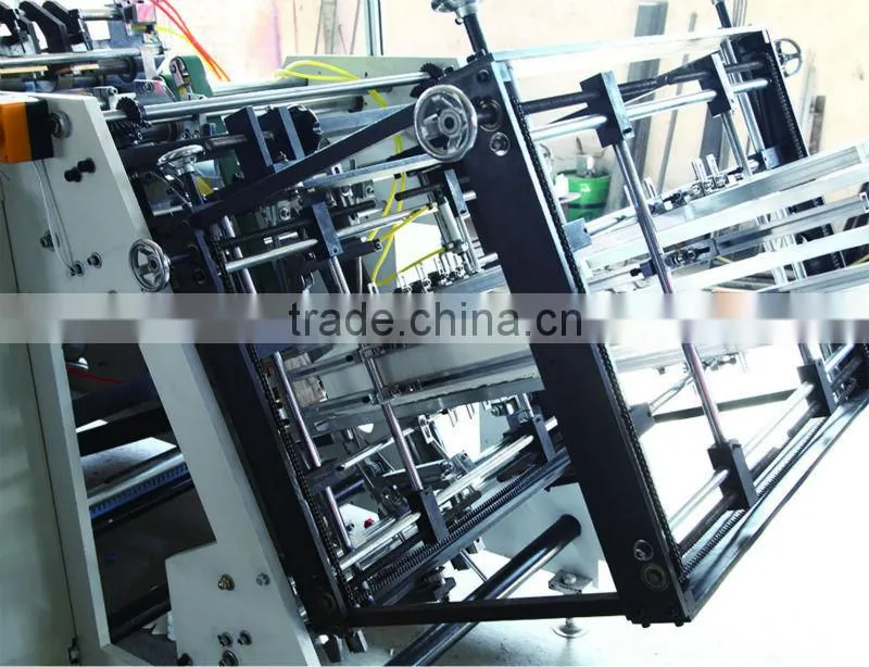 china automatic duplex paper box machine , speed 60--160pcs/min