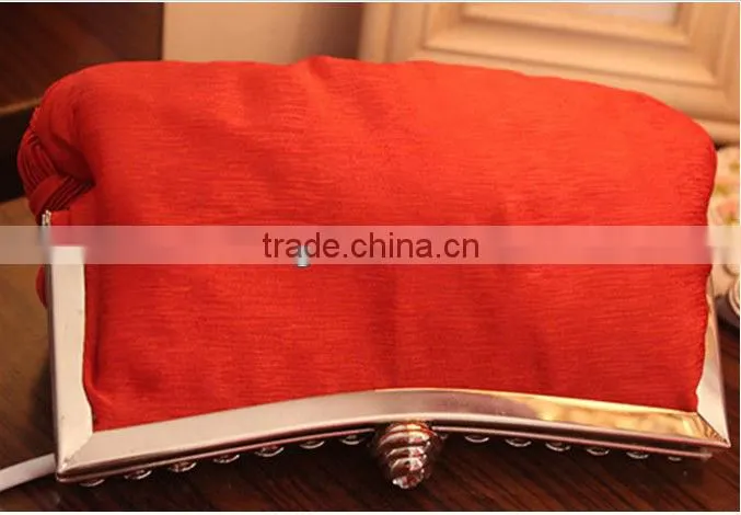 factory sell beautiful woven evening clutch bags vogue cluth bag lady hand bag