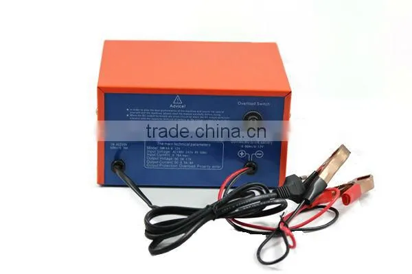 12V portable battery charger for 60Ah battery