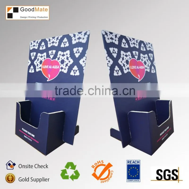 Full Color Printed Cosmetic Custom Advertising Display Stand