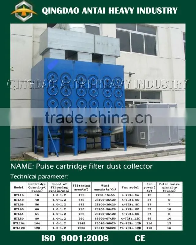FD series Pulse jet bag type dust collector