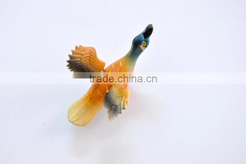4 inch Plastic Duck Fridge Magnet, Miniature Souvenirs, Magnetic Sticker