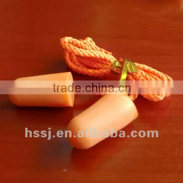 36db slow rebound foam ear plugs in PP box foam bullet shape ear plugs for ear protection and sleeping