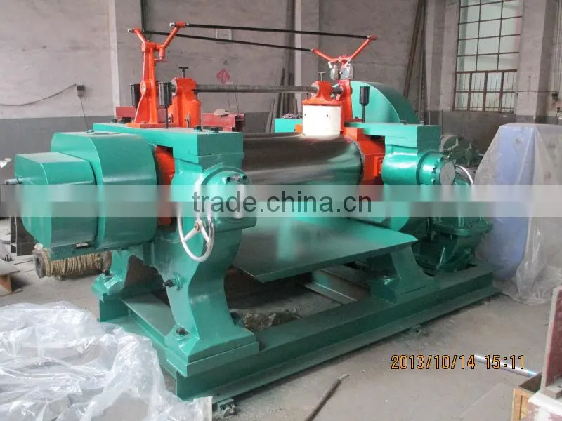 XK-300 two roll mixing machine / mixing rolling machine / rubber mixing banbury machine