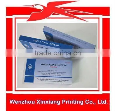 Custom Printed Paper Hanging Retail Packaging Box ISO9001:2008
