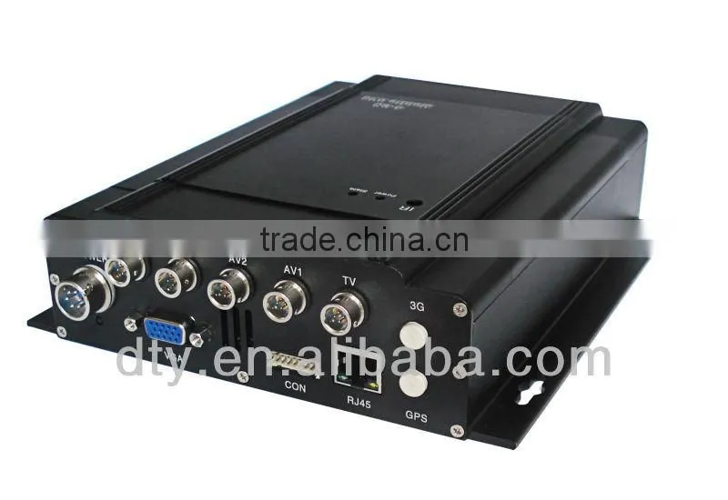 4 channels real time full d1 mobile dvr for car, bus, lorry,taxi