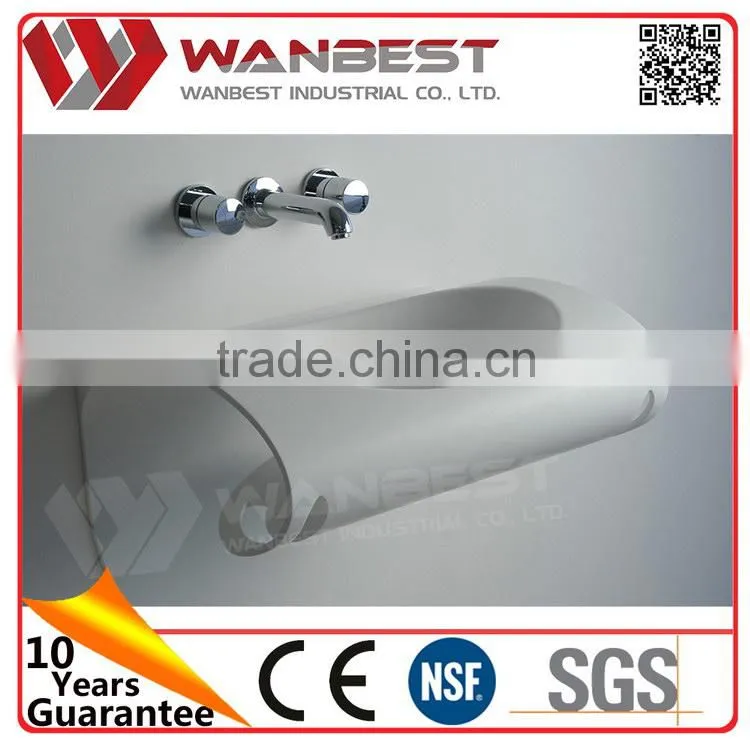 New products good quality angel carving marble stone wash basin