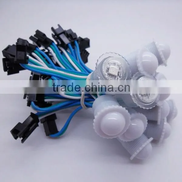 16mm WS2811 led pixel light,1pcs 5050 SMD with 1pcs WS2811 IC bult-in;16mm diameter;1pcs/string,DC5V,Waterproof IP65