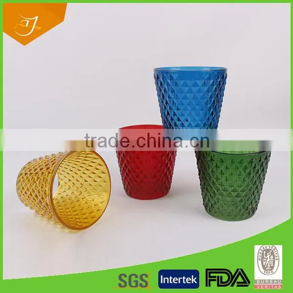 14Oz Machine Press Cheap Drinking Glass Cup Without Handle