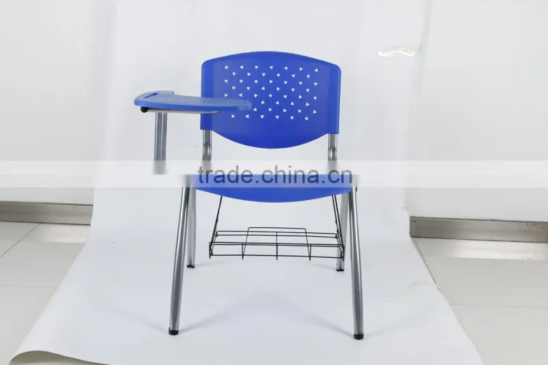 School Furniture Single Desk and Chair /school chair with writing board1008