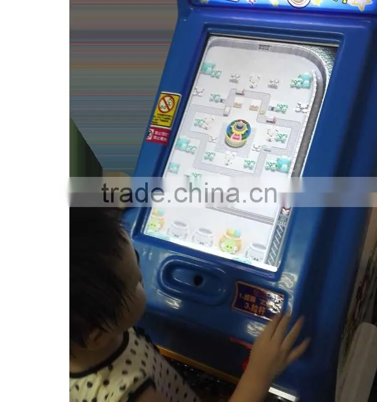 Cheap coin operated GOGOGO Pinball Glass Game Machine