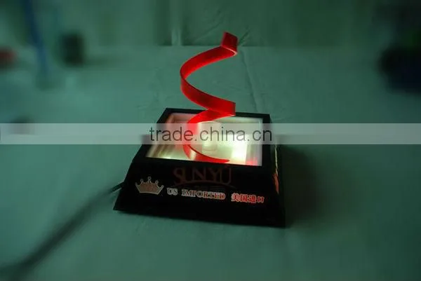 The World Top 500 Brands Design Acrylic LED Display