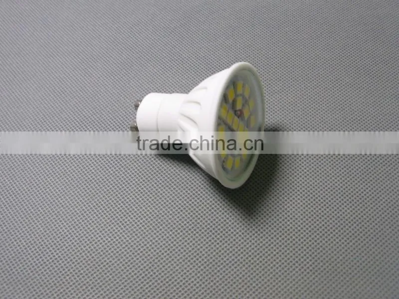 GU10 High Quality SMD5050 Ceramic LED Spot Light Transparent cover and frosted cover