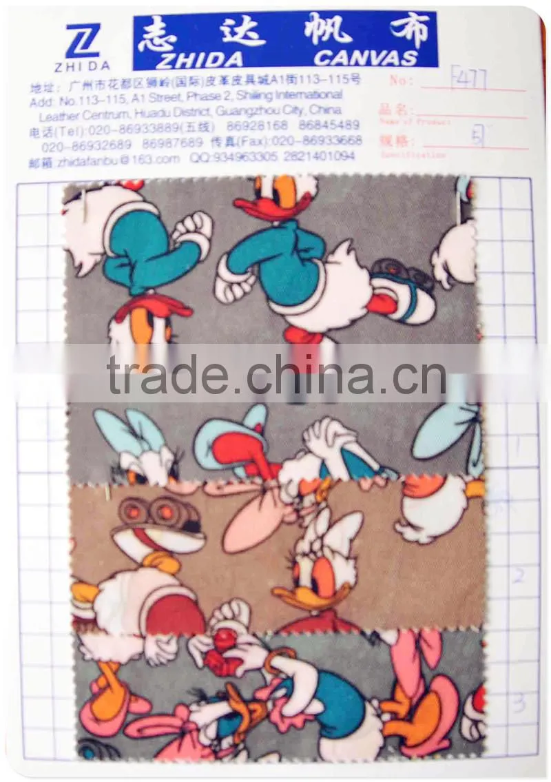 100% cotton printed fabric for Textiles new design 2016