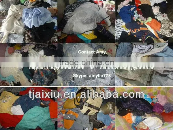 Hot sale second hand ladies clothes