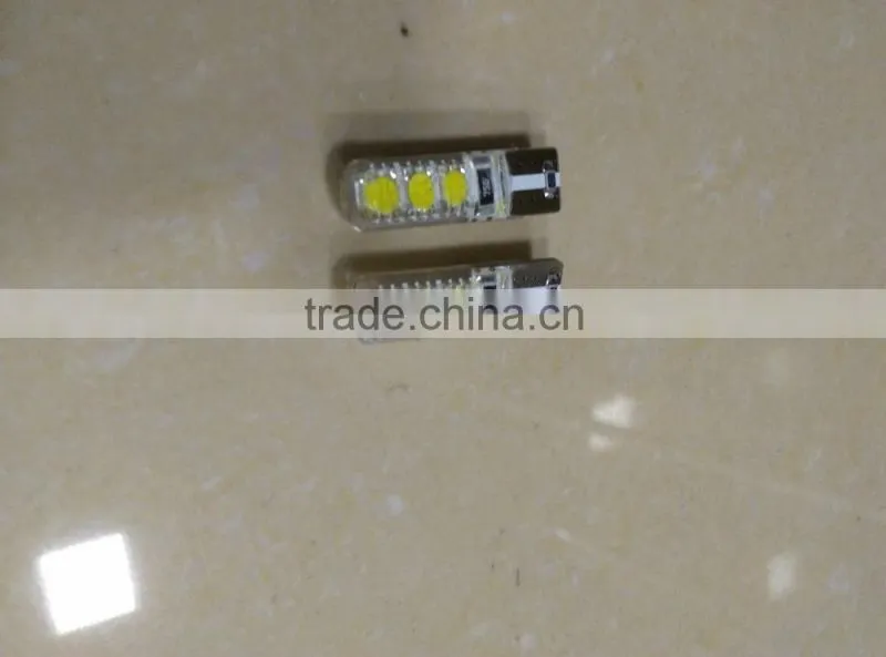 New style T10 W5W Silica COB 6SMD High Power 194 168 t10 led light