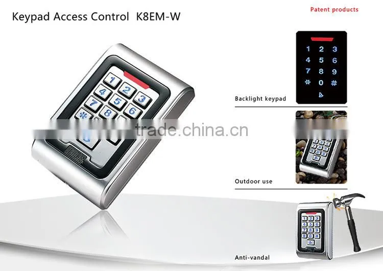 Waterproof RFID Door Reader access control