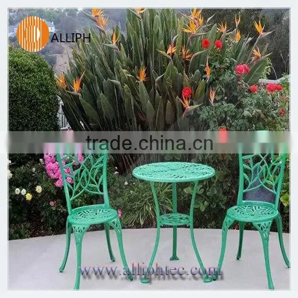 furniture outdoor cast aluminum furniture bistro Set