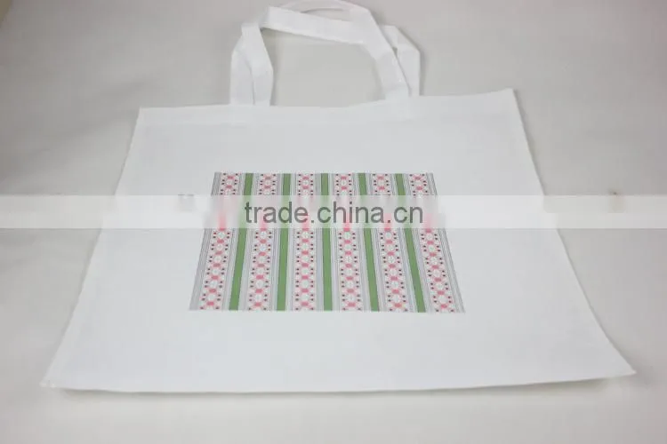 Non-woven blank shopping bag for sublimation printing
