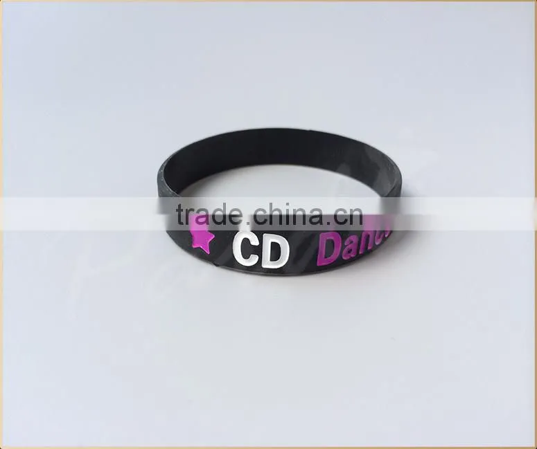 cancer silicon bracelet silicon elastic