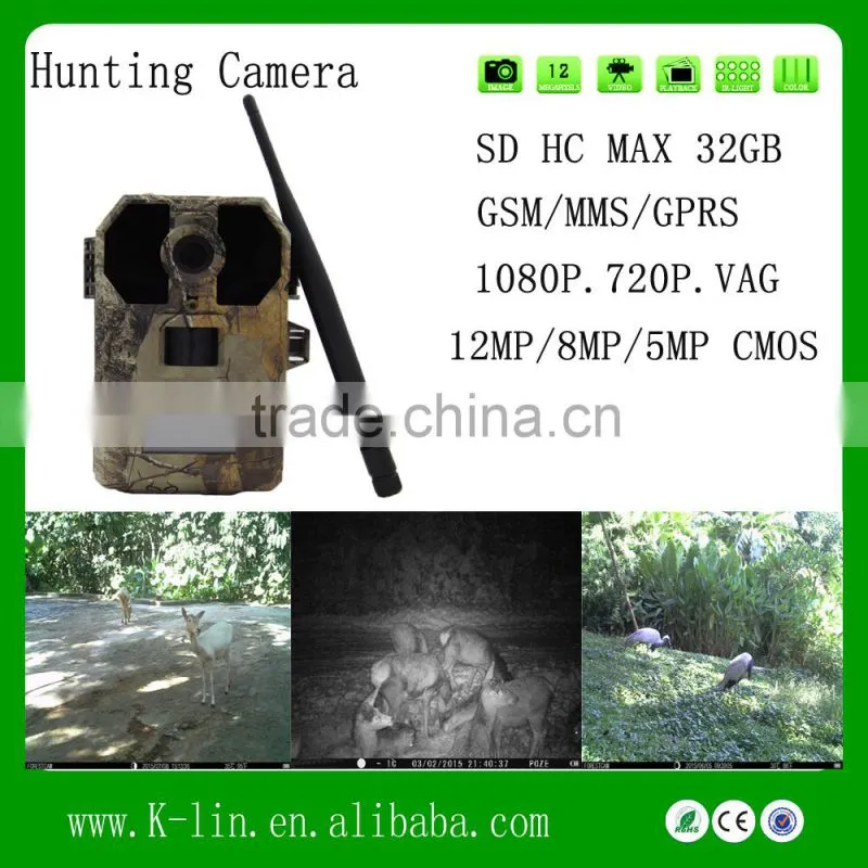 TOP 3 Sale China !!! 1080P SMS MMS GPRS GSM Forest scout guard Hunting Camera