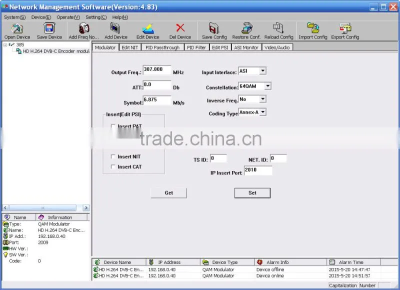 SC-4141 HD Encoder Modualtor