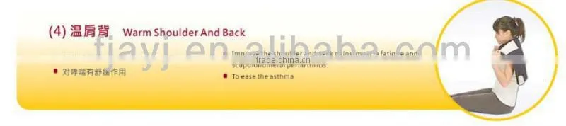 Hot moxibustion far infrared thermal mattress
