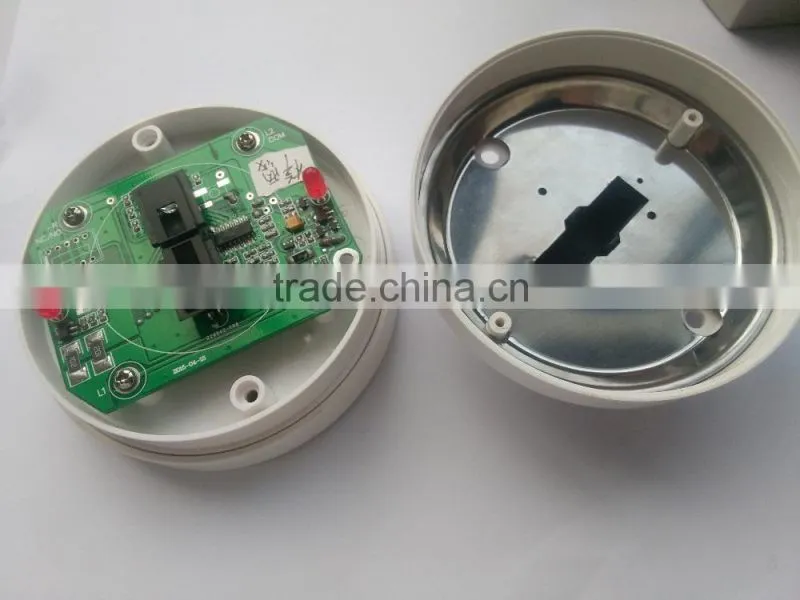 Wired wire-free portable 2/4-wire network type photoelectronic smoke detector Network output/LED indicating alarmSD-602PC