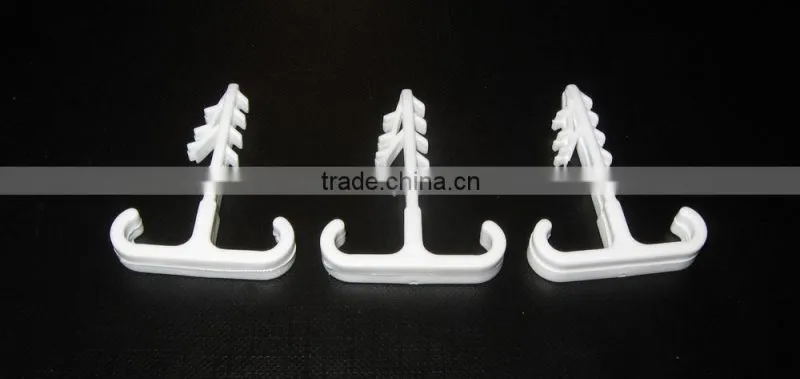 Plastic wall cable clip
