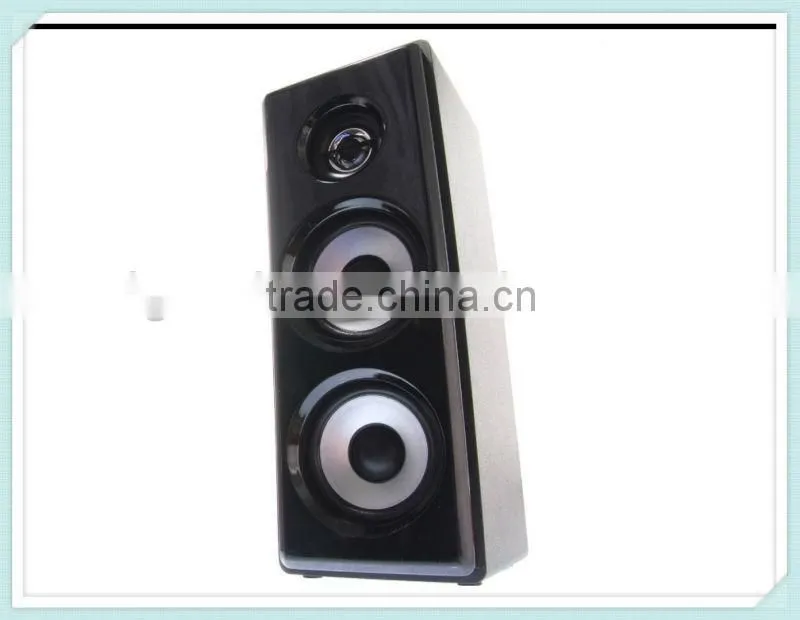 Black plastic speaker case speaker box plastic enclosure mold