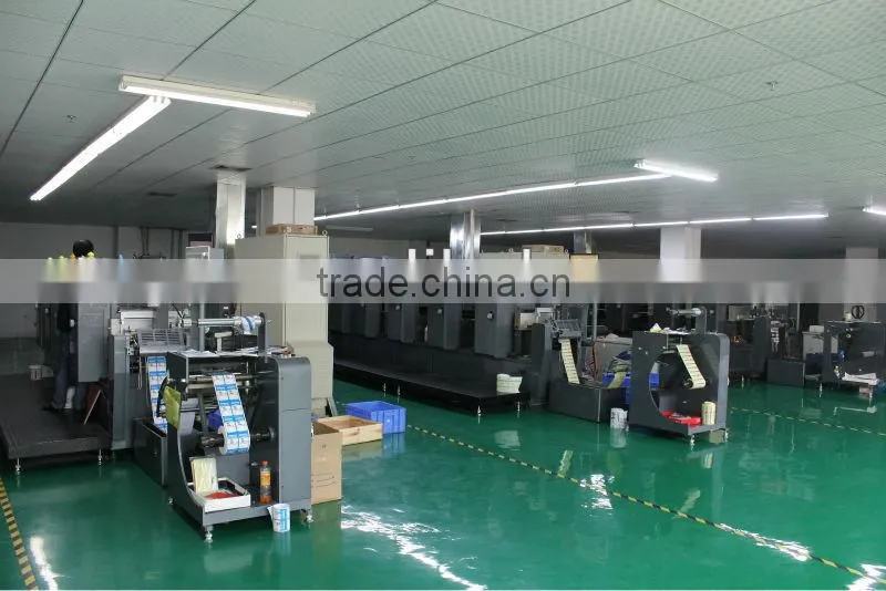 Custom self adhesive printed label for labeling and packaging , transparent vinyl label sticker