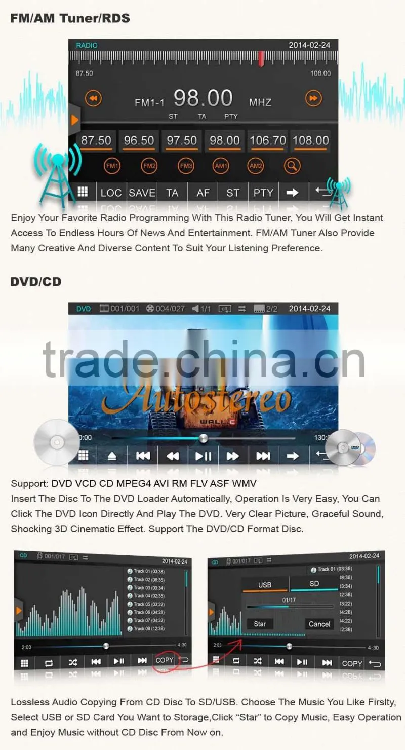 Double DIN Car Stereo dvd player Car Radio GPS Navigation DVD MP3 PLAYER For CHEVROLET CRUZE car Video player with BT WIFI