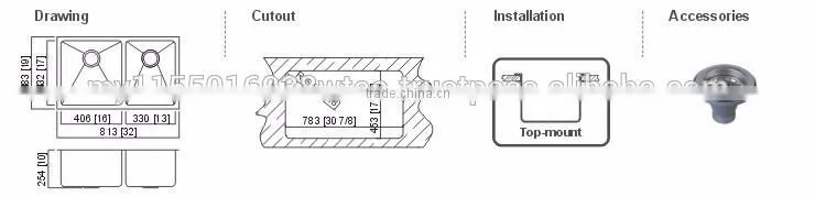 Handmade sink stainless steel sink used commercial stainlesinksss steel
