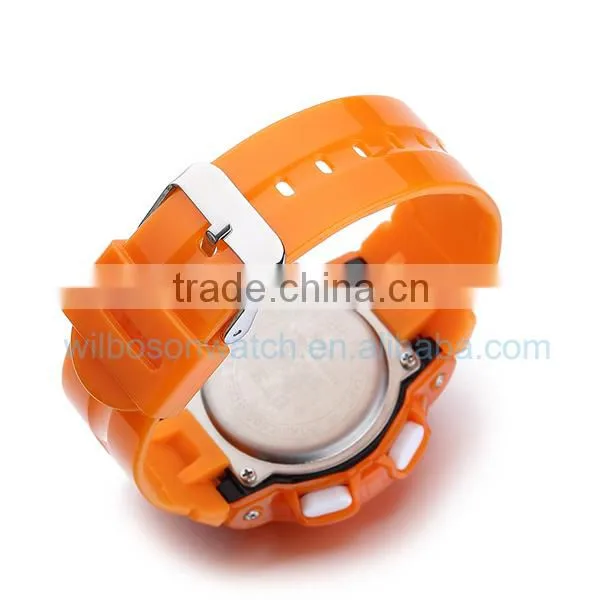 OEM logo kid rubber watch digital watch