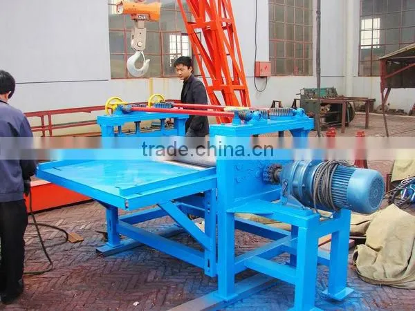 Automatic steel panel straightening machine