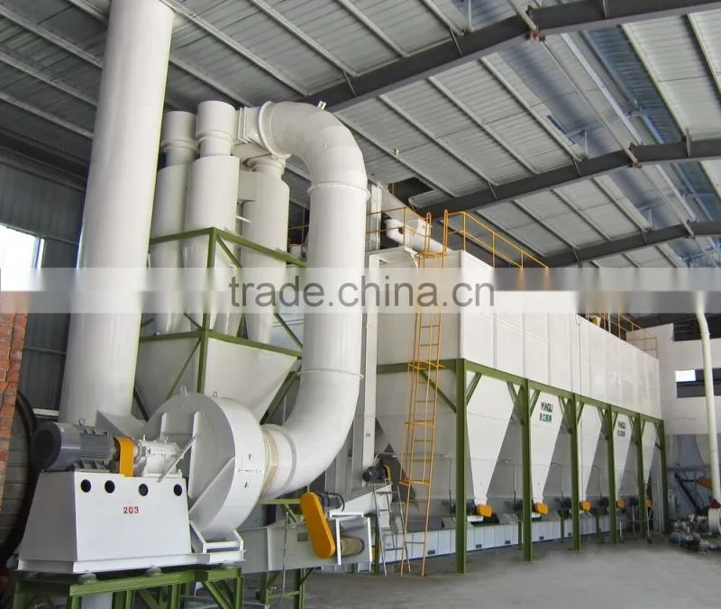 High fuel value 1.5-1.8t/h woodiness pellet production line