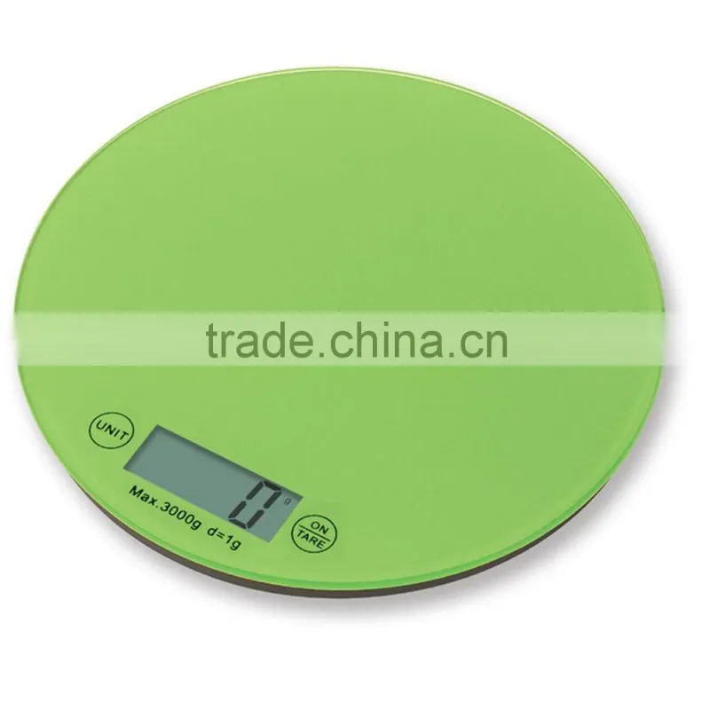 5kg/1g toughened glass food electronic digital kitchen scale