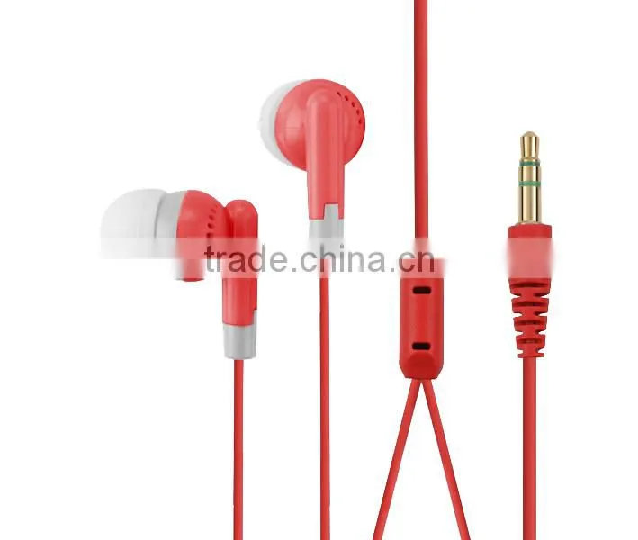 In-ear Wired Earphone With Square Plastic Box