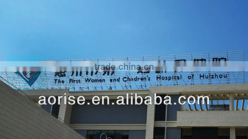 High grade LED Advertising metal letter