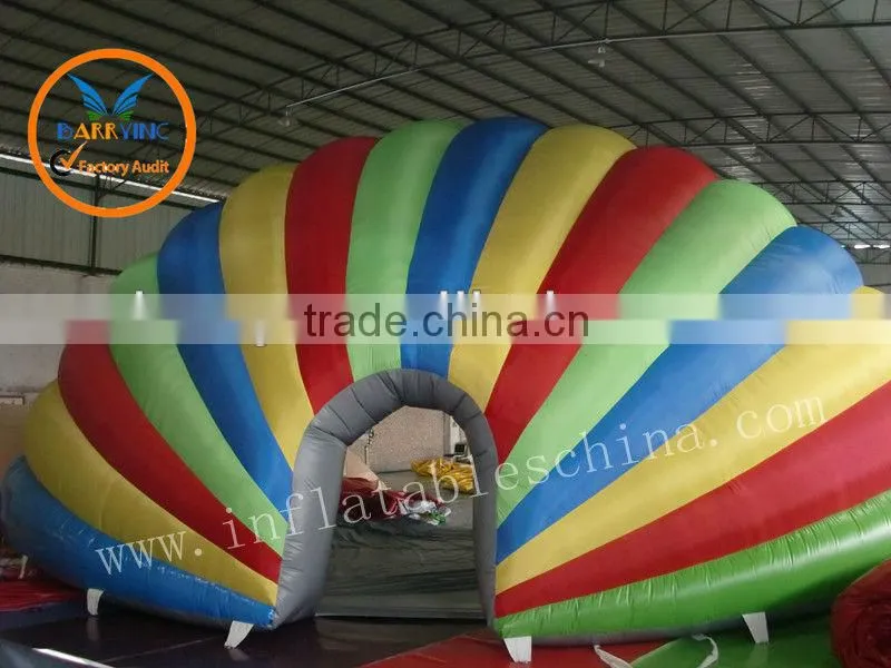 New Design PVC Inflatable Shell Stage Tent for Sale